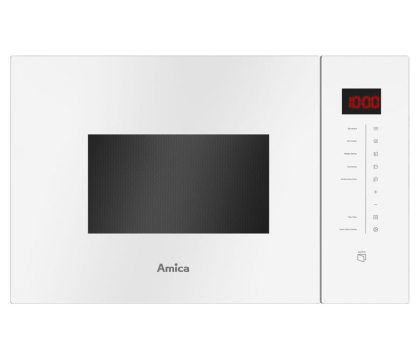 Kuchenka mikrofalowa do zabudowy Kuchenka mikrofalowa Amica AMMB25E2SGW X-TYPE Grill